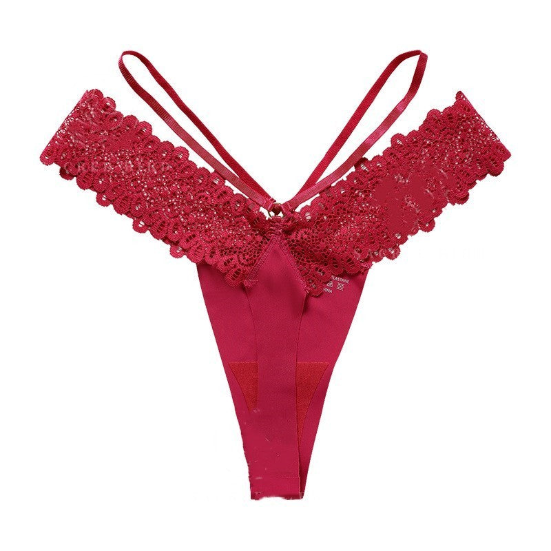 Lace Stitching Seamless Ice Silk Quick-drying Sports Underwear - globaltradeleader