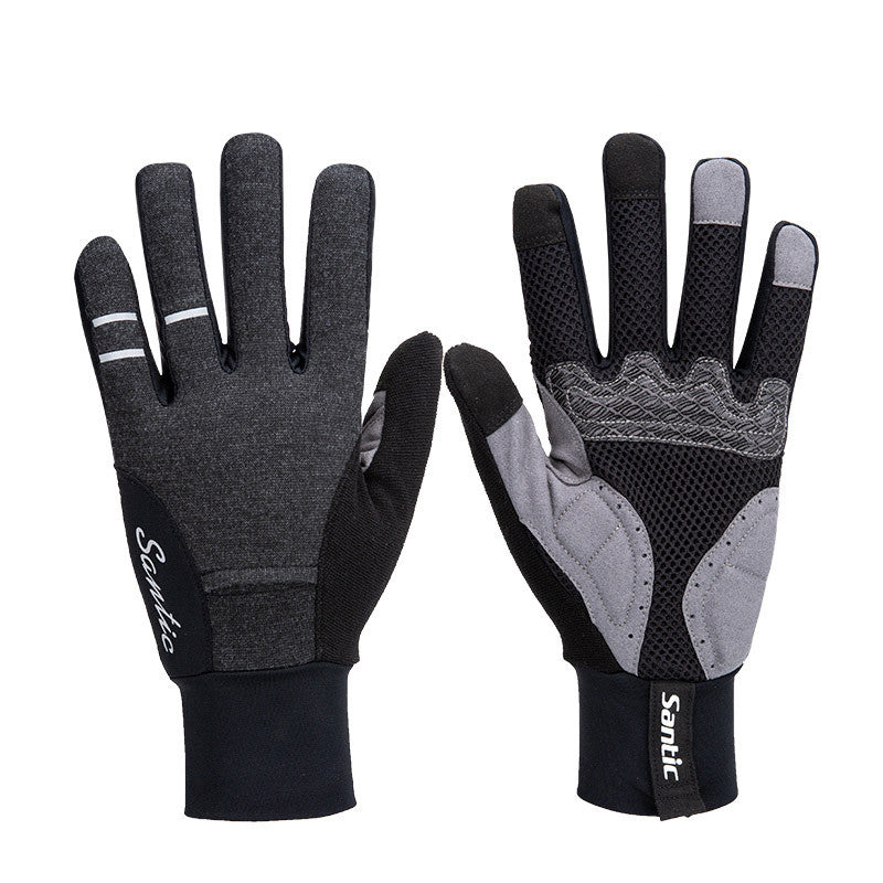 Cycling Windproof Long Finger Bike Gloves