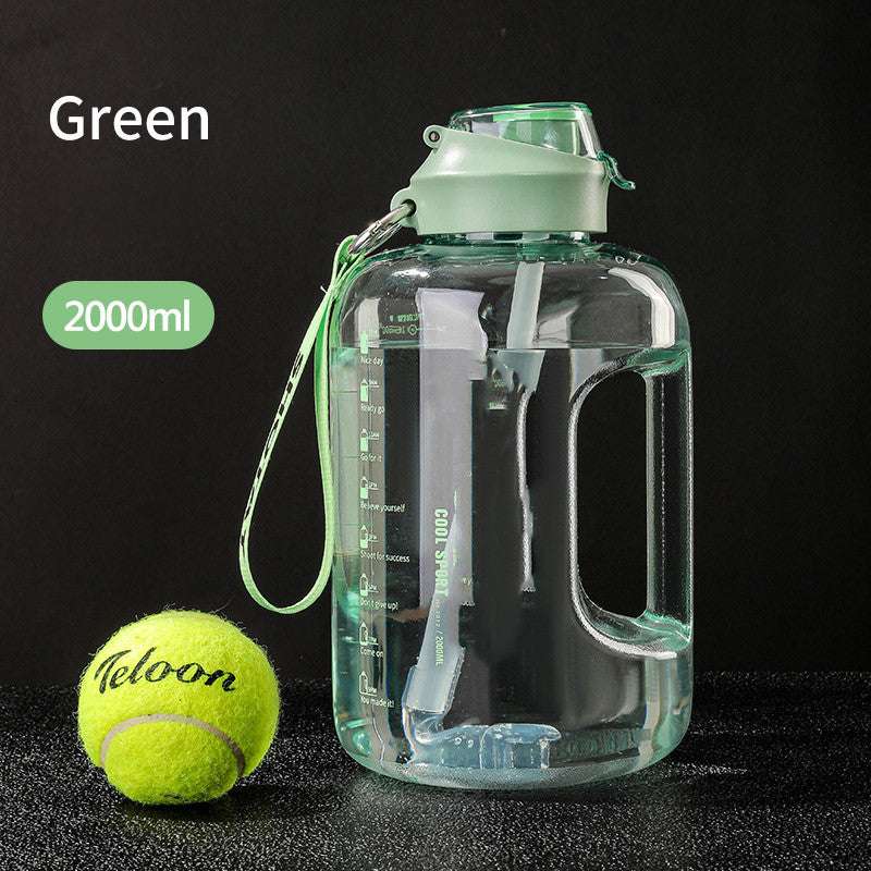 With Straw Large Portable Travel Bottles For Training Sport