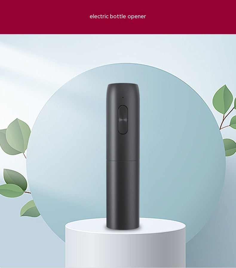 USB Rechargeable Business Gift Anniversary Celebration Storage Base Red Wine Electric Bottle Opener - globaltradeleader