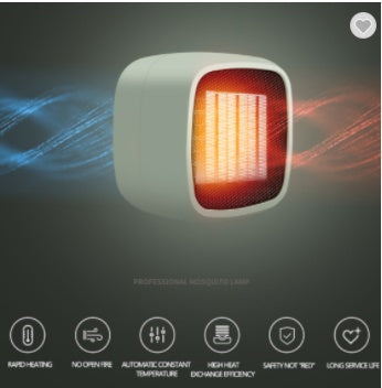 Desktop Quick-heating Mute Heater Portable Energy-saving Electric Heater - globaltradeleader