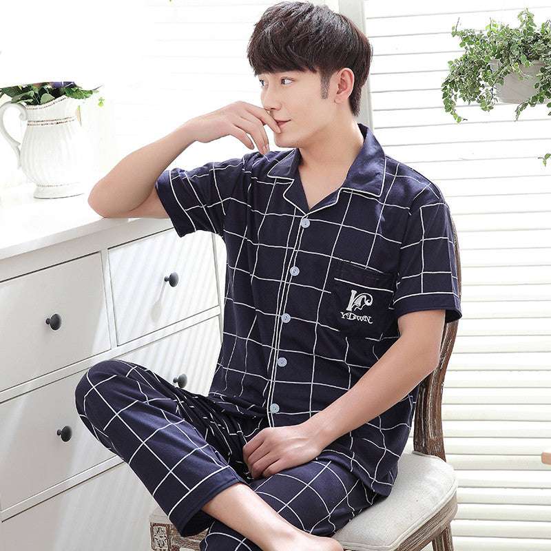 Men's cotton pajamas