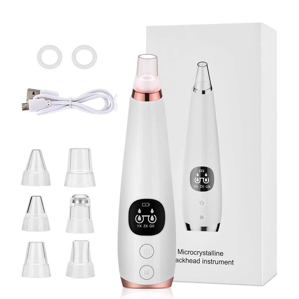 Blackhead Instrument Electric Suction Facial Washing Instrument Beauty Acne Cleaning Blackhead Suction Instrument - globaltradeleader