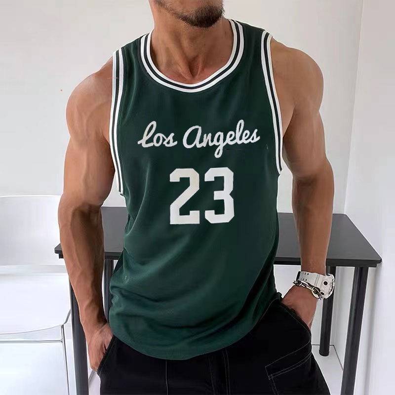 Mesh Quick-drying Sports Trendy Retro Jersey Men - globaltradeleader