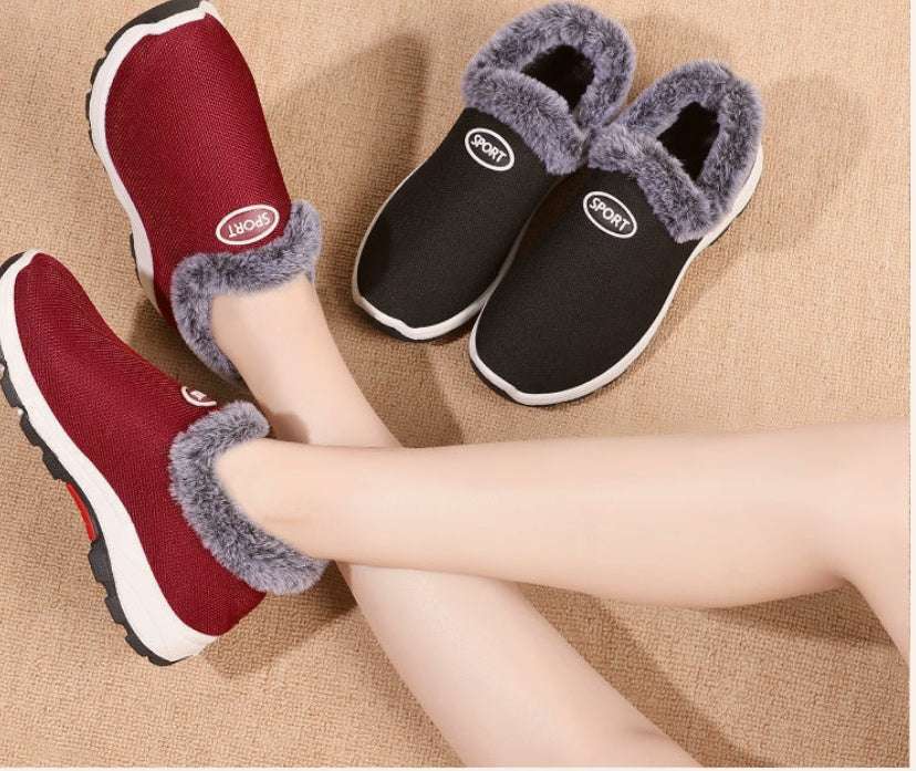 Women Wear Resistant Soft Soled Winter Cotton Shoes - globaltradeleader