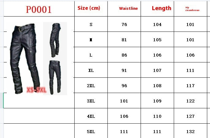 Men's Solid Color Casual Large Pocket Slim-fit Pants - globaltradeleader
