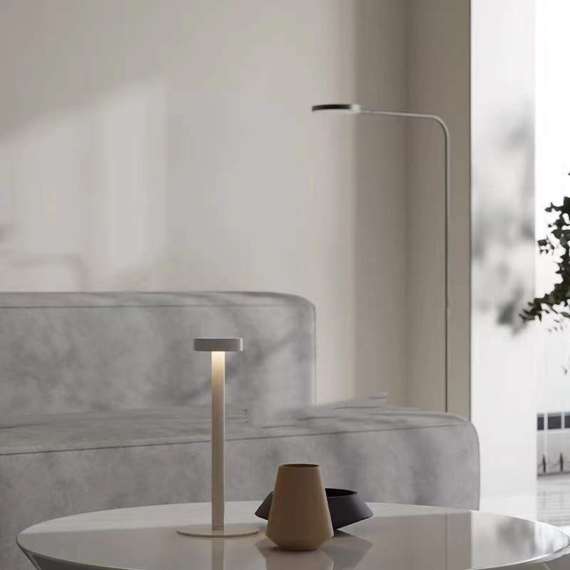 Led Simple Atmosphere Touch Wireless Charging Lamp - globaltradeleader