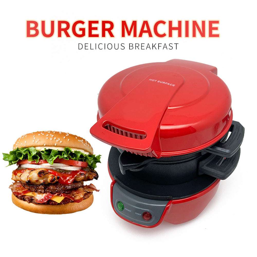 Household Breakfast Machine Hamburg Sandwich Maker With Egg Cooker Ring Machine Bread Sandwich Machine Waffle Machine - globaltradeleader