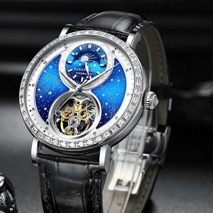 Automatic Mechanical Watch Young Men's Business All-Match Sports Watch Waterproof - globaltradeleader