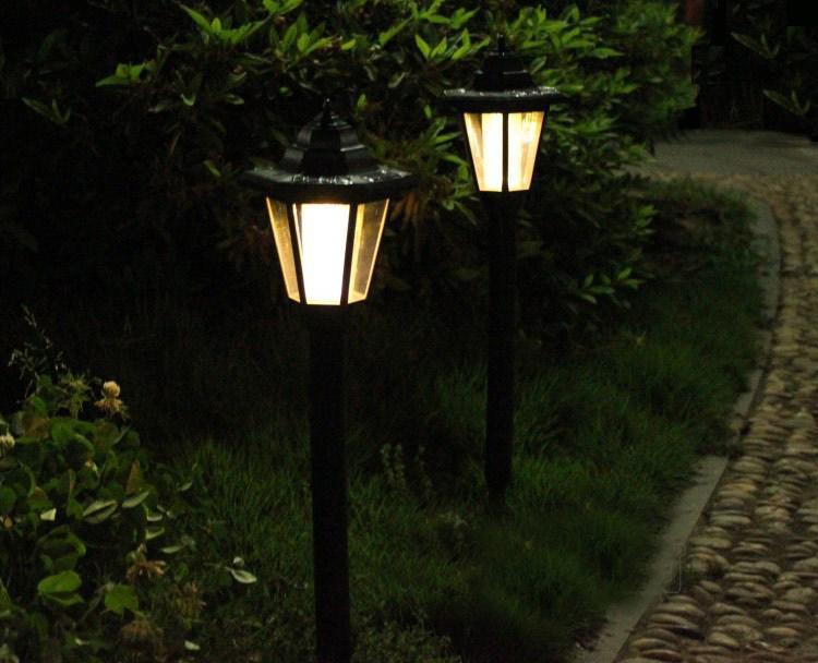 Outdoor solar hexagonal wall light, wall light, garden light - globaltradeleader