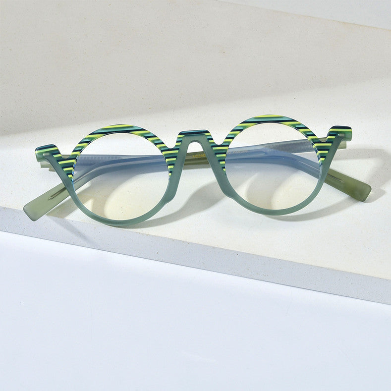 Fashion Retro Round Myopia Frame