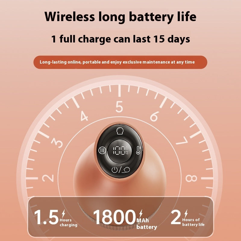 Electric Gua Sha Scraping Massager Cupping Scraping Dredging Meridian Brush - globaltradeleader