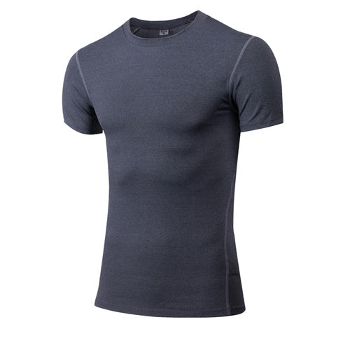 Solid color quick-drying bottoming short sleeve - globaltradeleader