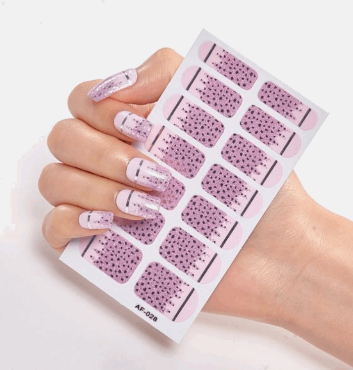 Nail Stickers, Nail Polish Glue, Full Nail Stickers