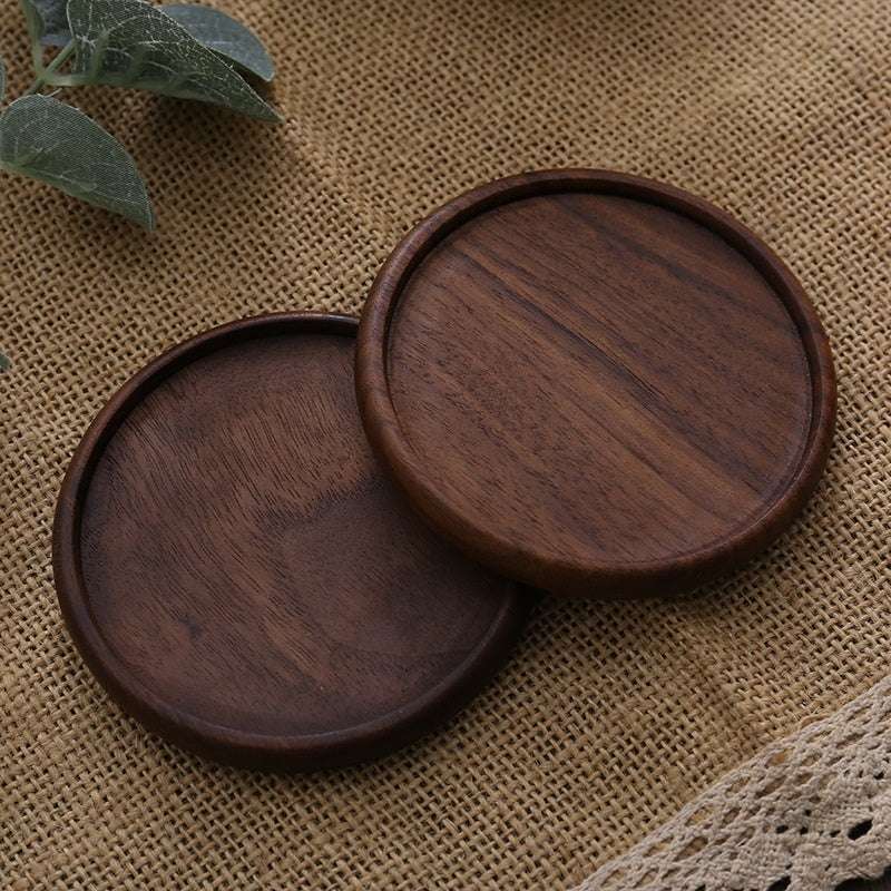 Wooden Coaster Creative Japanese Tea Ceremony Tea Cup Holder - globaltradeleader