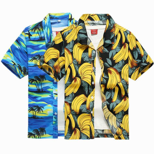 Hawaiian print shirt - globaltradeleader