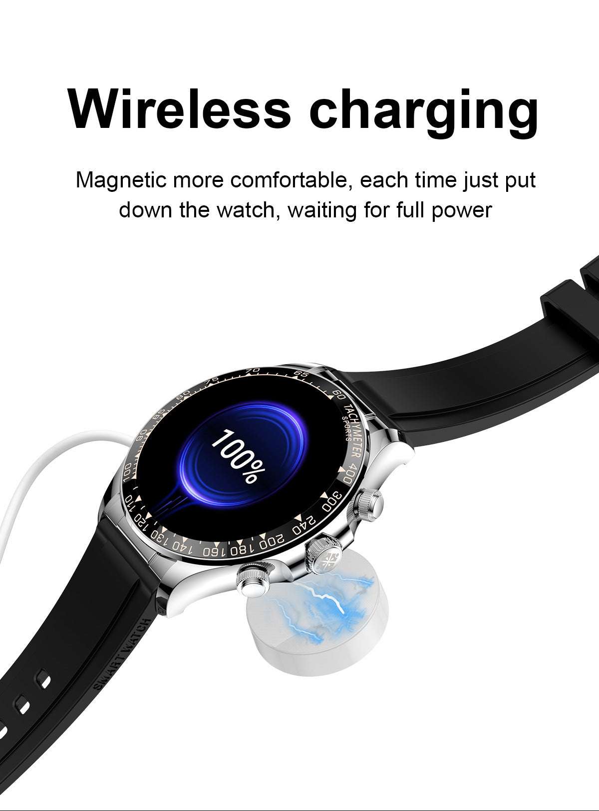 Round Screen Smart Watch EX108 Bluetooth Calling - globaltradeleader