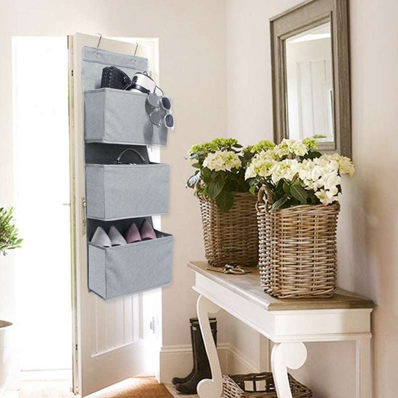 Multi Layer Magazine Hanging Bag Behind Non Woven Door