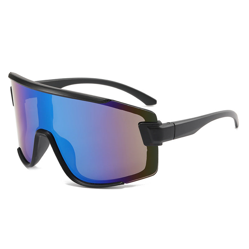 Men's Sunglasses Trendy Colorful Big Frame Sports Women's Outdoor Cycling Glasses