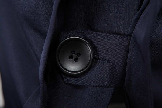 Fashion Men's Long Slim Double Breasted Windbreaker - globaltradeleader