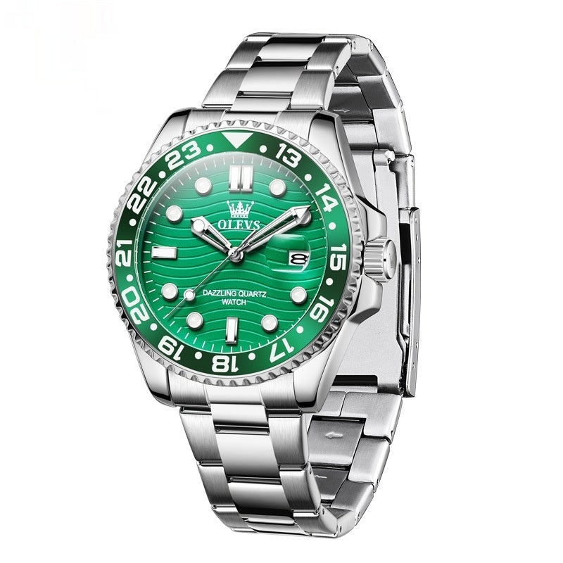 Steel Belt Business Men's Casual Quartz Watch - globaltradeleader