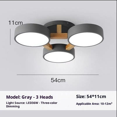 Nordic Bedroom Ceiling Lamps Small Apartment Living Room Simple Modern - globaltradeleader