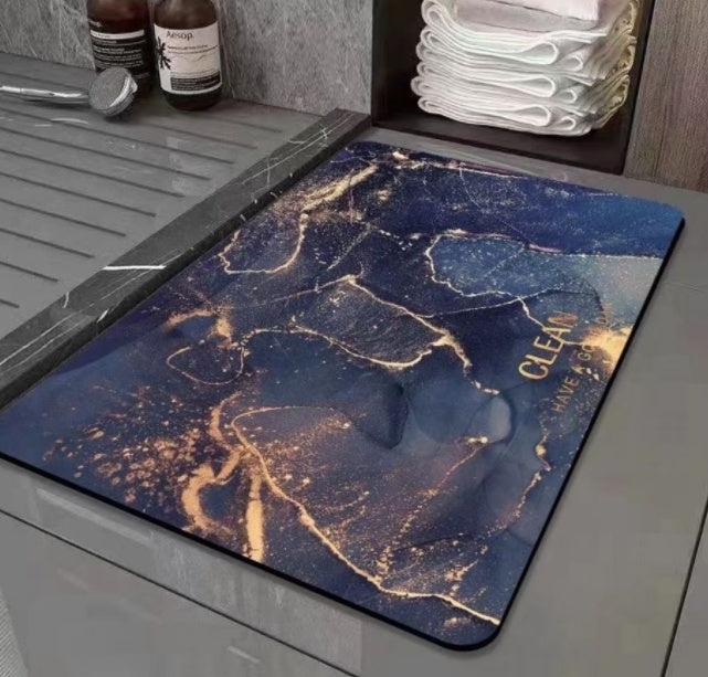 Diatom Mud Soft Entrance Bathroom Absorbent Foot Pad - globaltradeleader