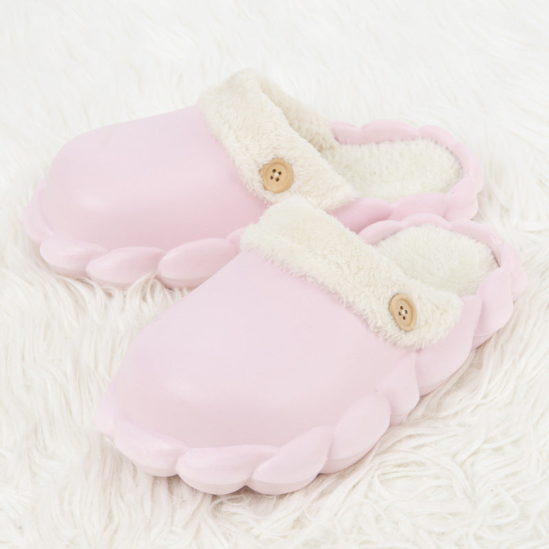 Detachable Shoes Winter Slippers For Women Waterproof Slippers - globaltradeleader