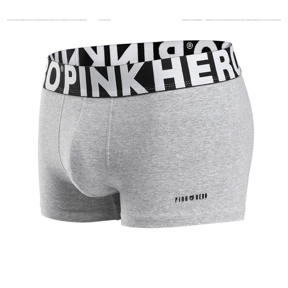 Trendy And Fashionable Multi-color Optional Cotton Men's Boxer Briefs