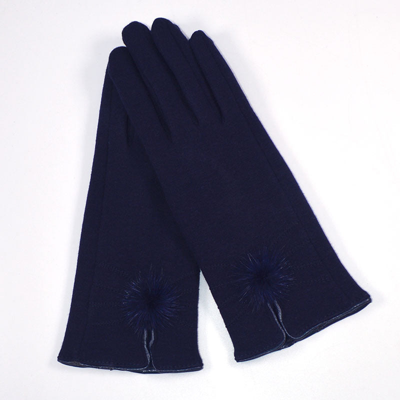 Women's Winter Warm Spun Velvet Gloves - globaltradeleader