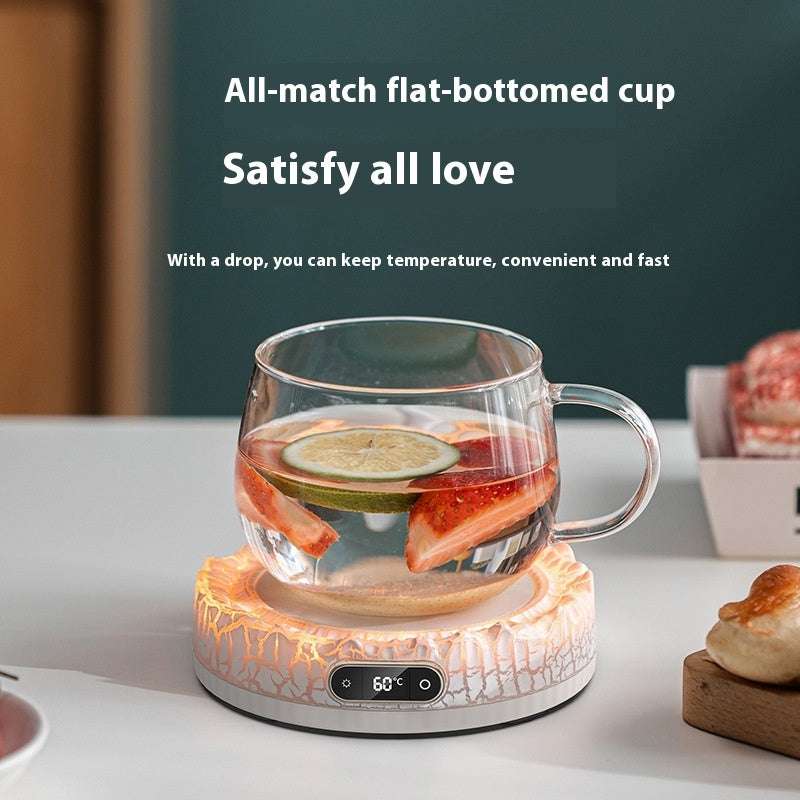 Constant Temperature Cup Warming Holder Intelligent Number Insulated Coaster - globaltradeleader