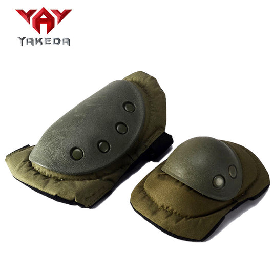 Outdoor Tactical Knee And Elbow Protection 4-piece Military Fan Sports Protective Gear