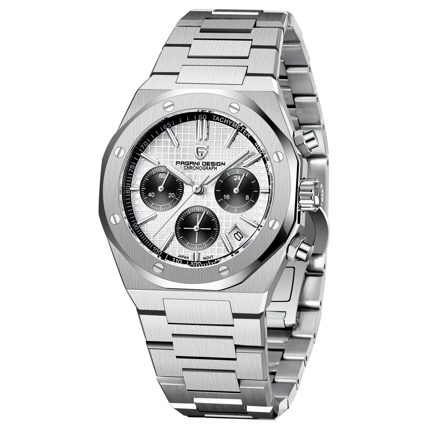 Design Men's Watch Quartz 6 Hand Chronograph Business - globaltradeleader