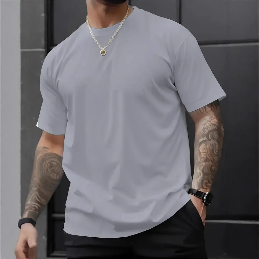 3D Digital Printing Printed Loose Short Sleeve Round Neck T-shirt - globaltradeleader