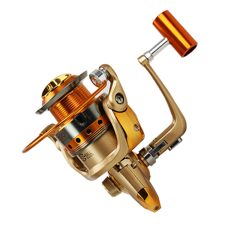 Metal Head Rocker Fishing Reel Fishing Reel Spinning Wheel Sea Rod Wheel