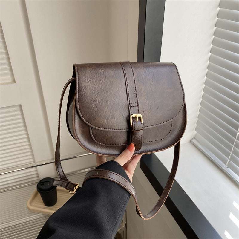 Women's Casual Fashion One Shoulder Saddle Bag - globaltradeleader