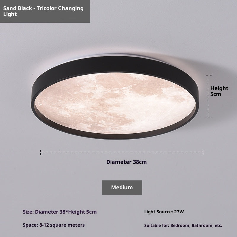 Moon Bedroom Light Modern Creative Ceiling Lamp - globaltradeleader