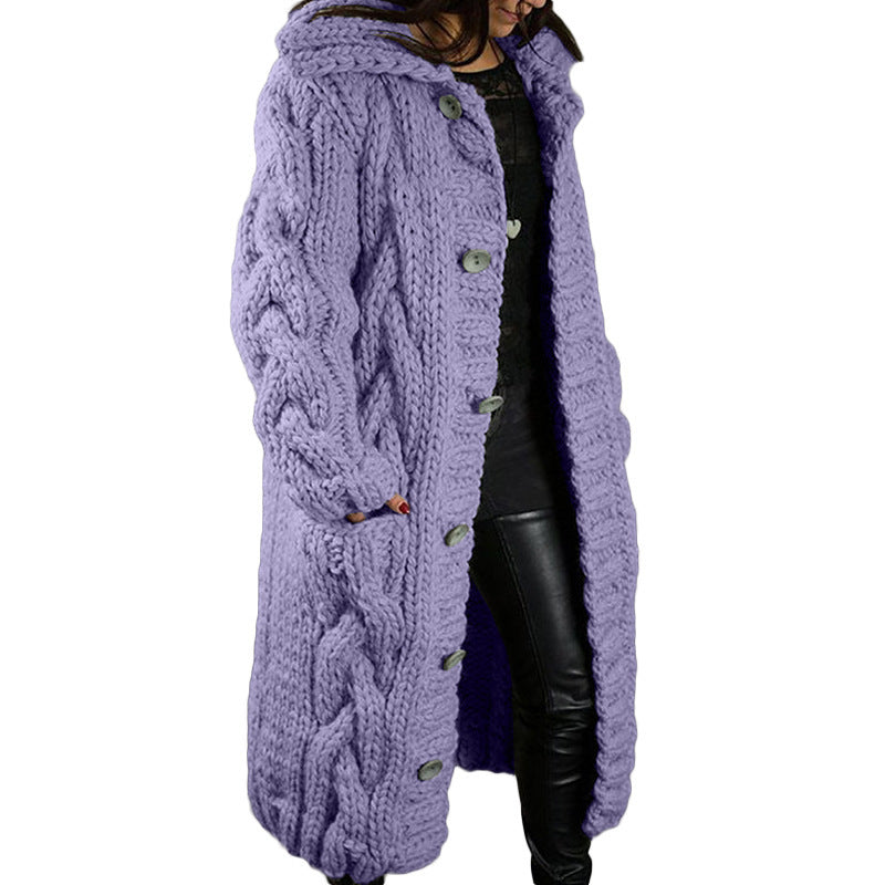 Women's Cardigan Plus Size Sweater Coat - globaltradeleader