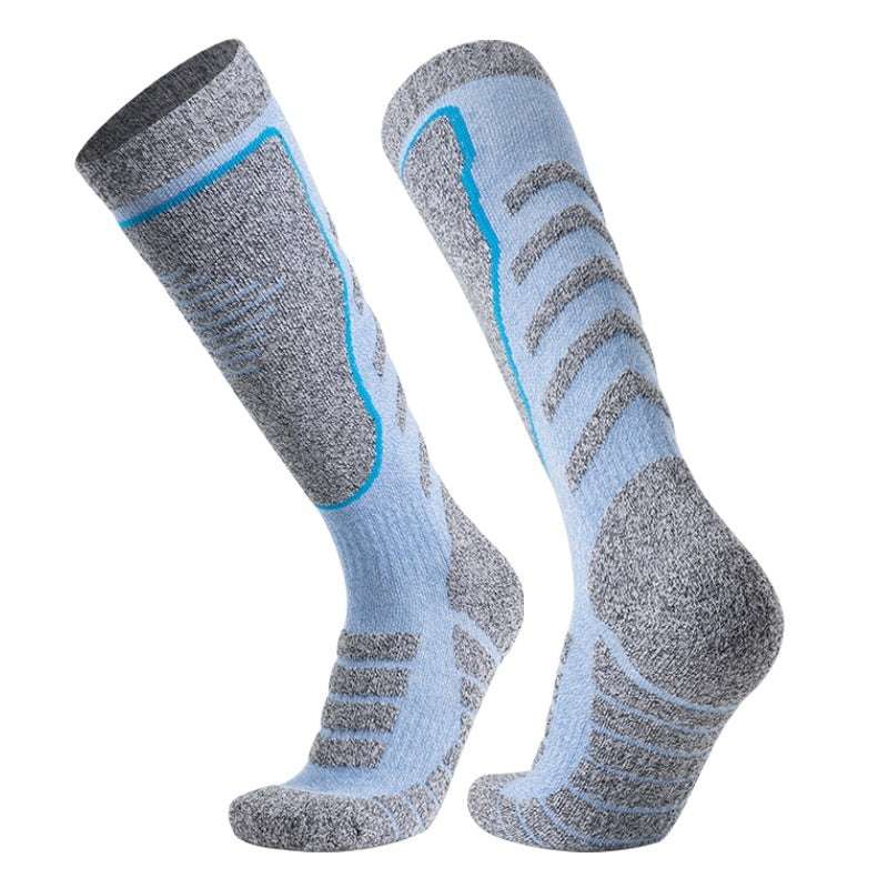 Outdoor Ski Socks Thickening Exercise Towel Bottom Climbing Long Socks - globaltradeleader