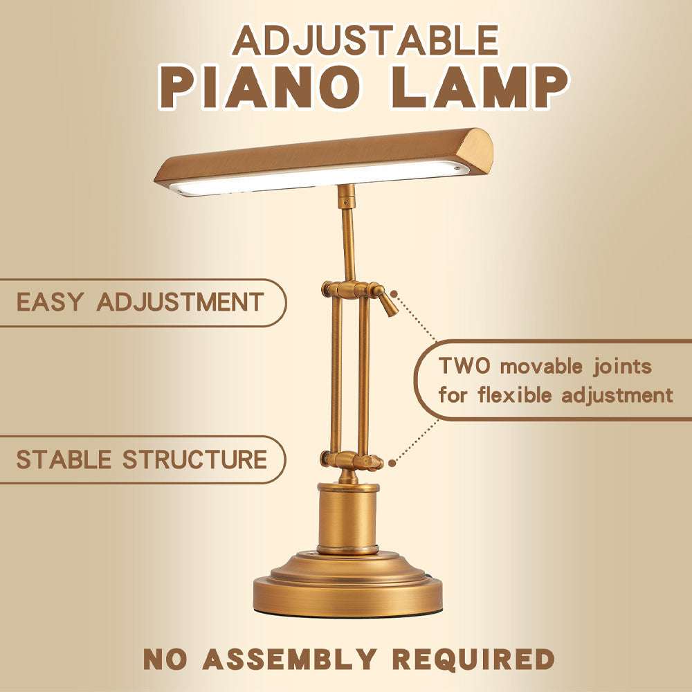 Classical Piano Practice Touch Dimming Eye Protection Music Spectrum Table Lamp - globaltradeleader