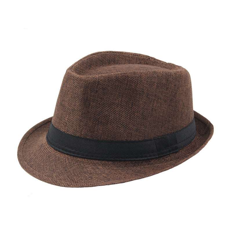 Fashion Personality Linen Top Hat Men - globaltradeleader