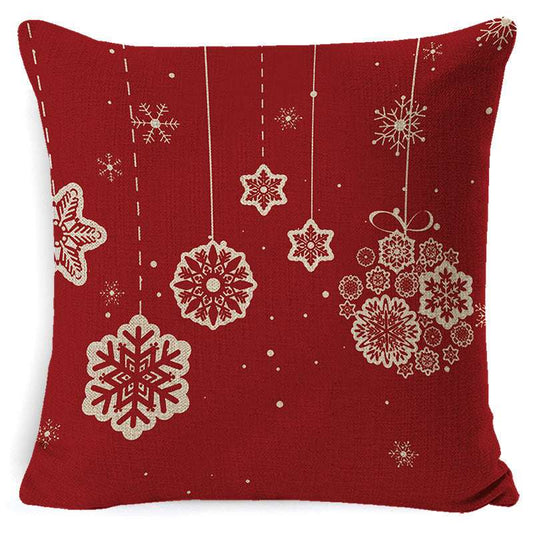 Christmas Pillow Cover Amazon New Linen Super Soft And Short Plush Cushion Seat Cushion