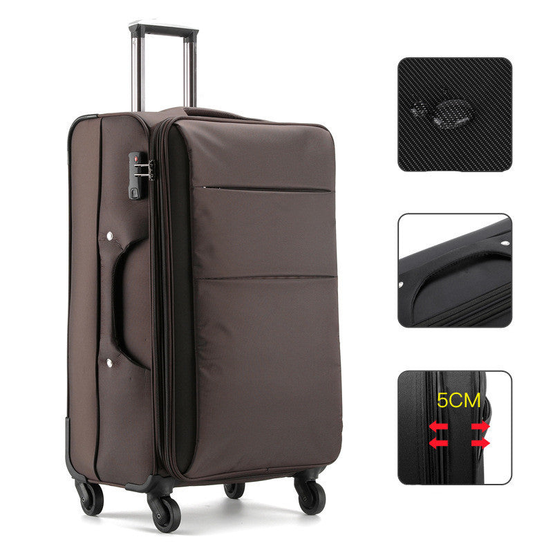 Business Luggage Oxford Bra Bar Large Capacity Password - globaltradeleader