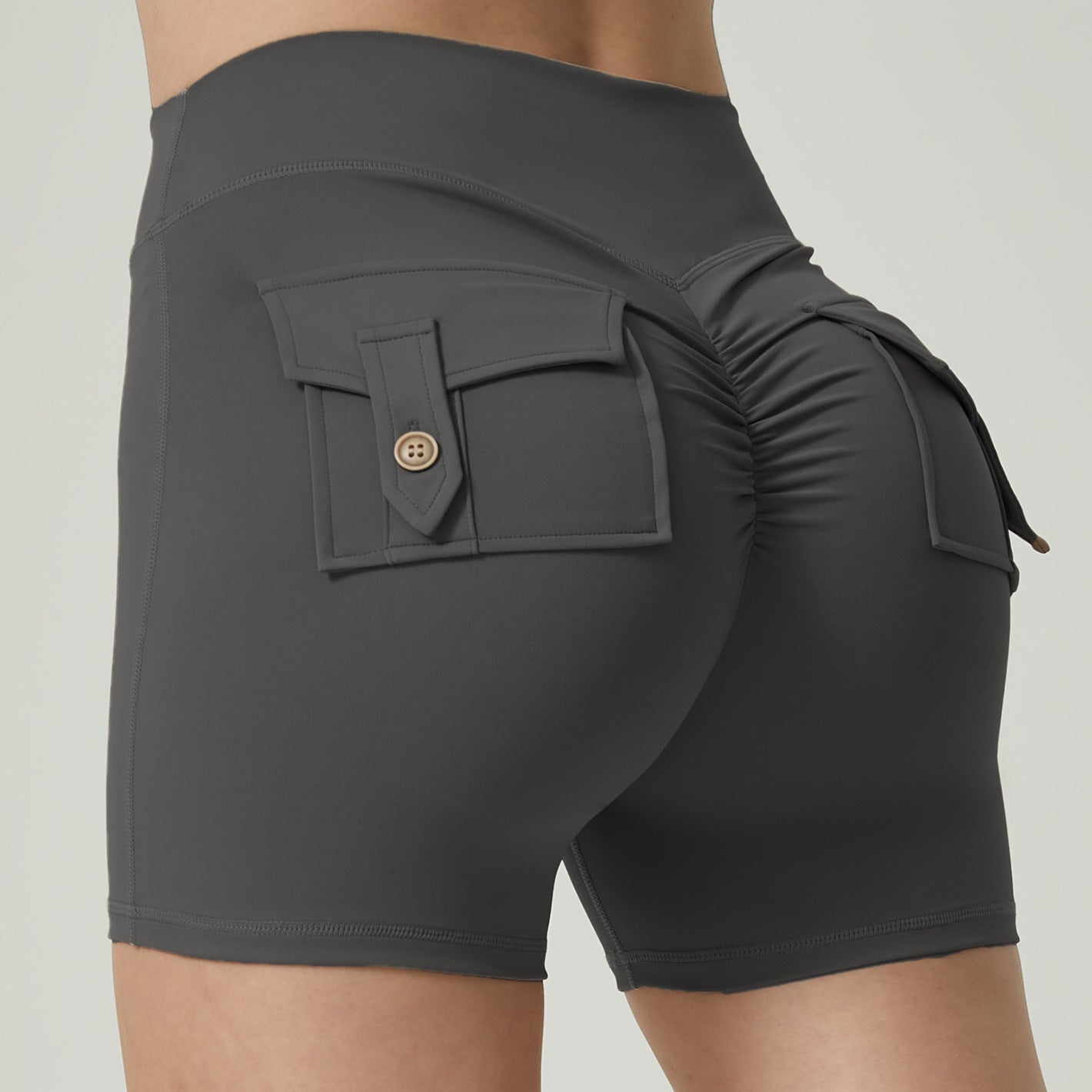 Pocket Fitness Sports Yoga Shorts - globaltradeleader