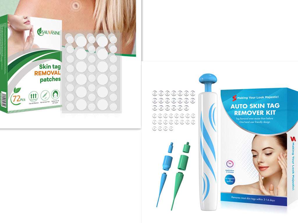 Skin Tag Removal Kit Home Use Mole Wart Remover Equipment Micro