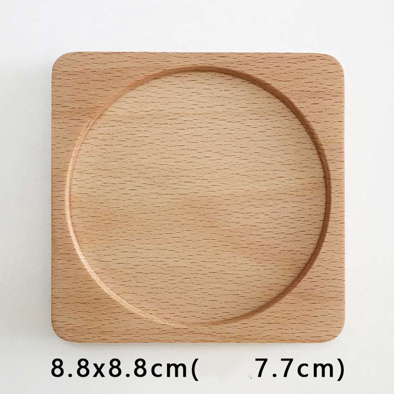 Wooden Solid Wood Coaster - globaltradeleader