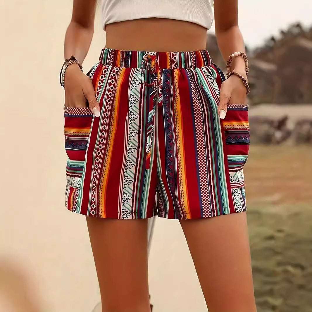 Holiday Fashion Casual Shorts For Women - globaltradeleader
