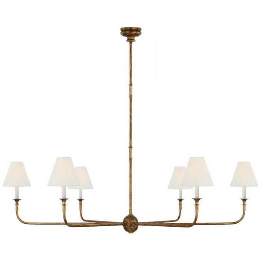 All Copper Living Room Chandelier American Simple Design - globaltradeleader
