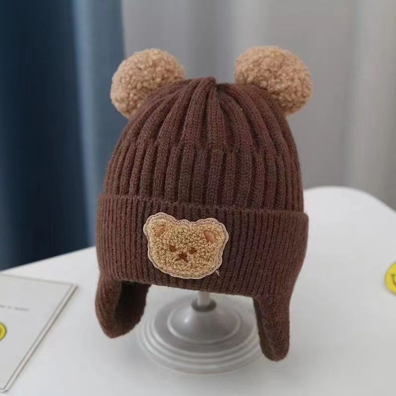 Children's Hat Autumn And Winter Girls Sleeve Cap Korean Style