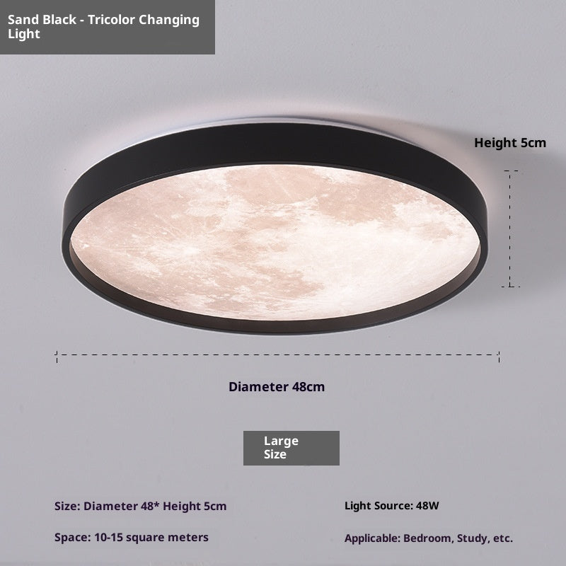 Moon Bedroom Light Modern Creative Ceiling Lamp - globaltradeleader